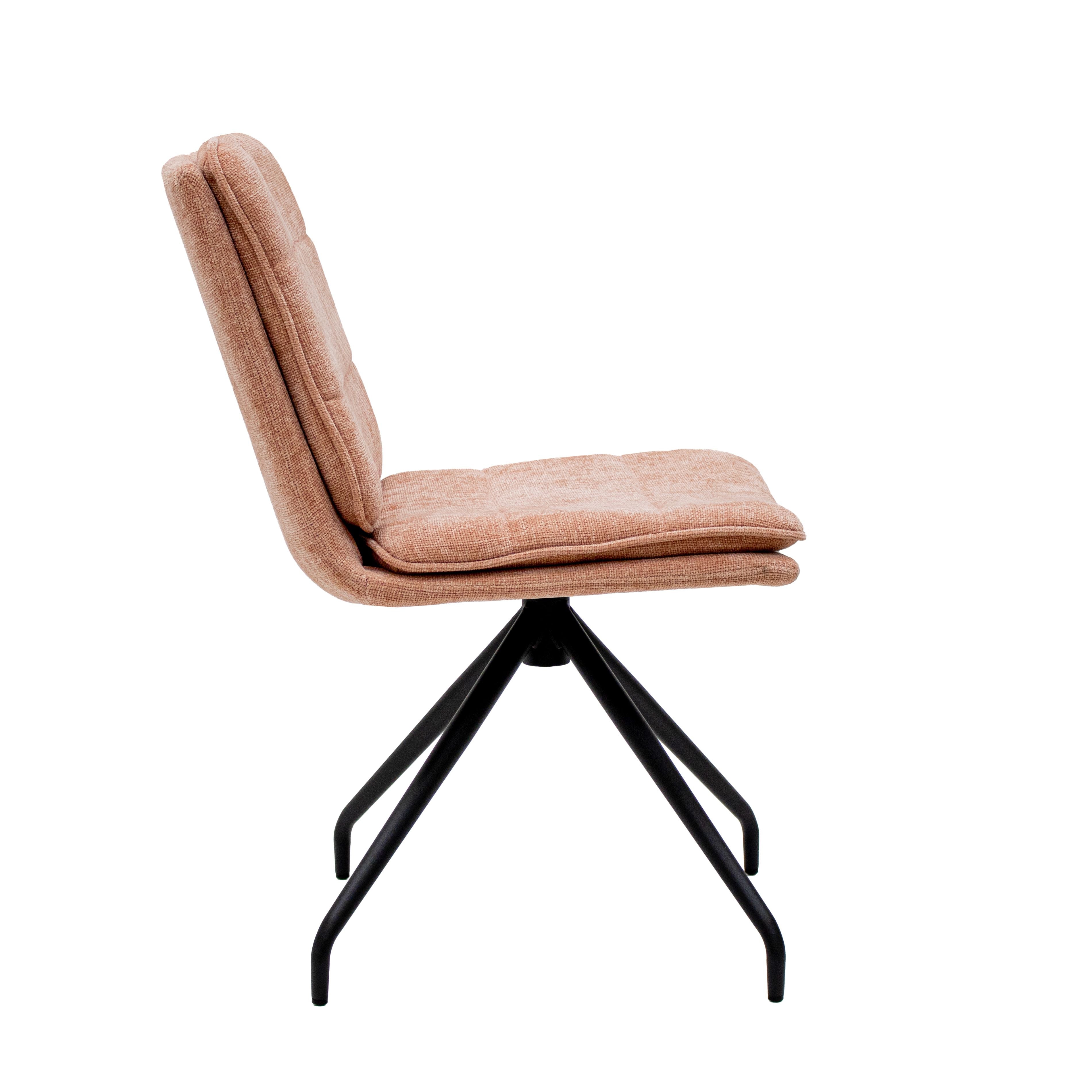 Kick Aron Dining room chair rotatable - Pink