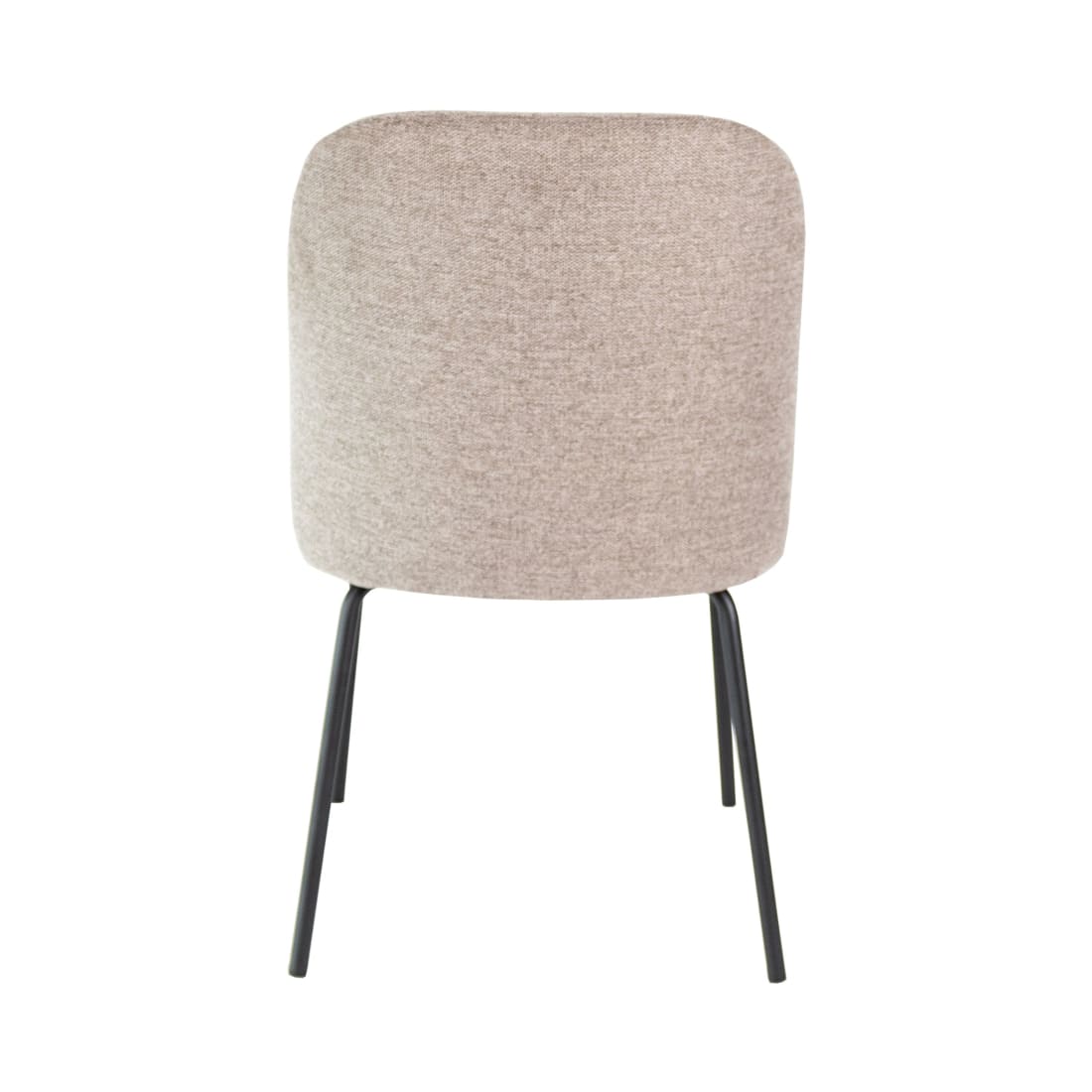 Kick Eetkamerstoel Britt - Taupe - Katoen eetkamerstoelen
