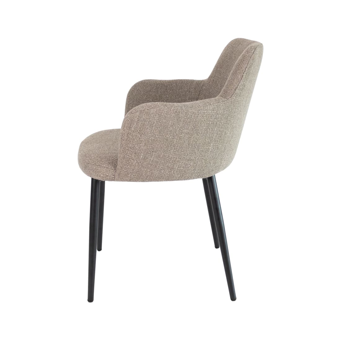 Kick Eetkamerstoel Emma Grijs - Eetkamerstoelen