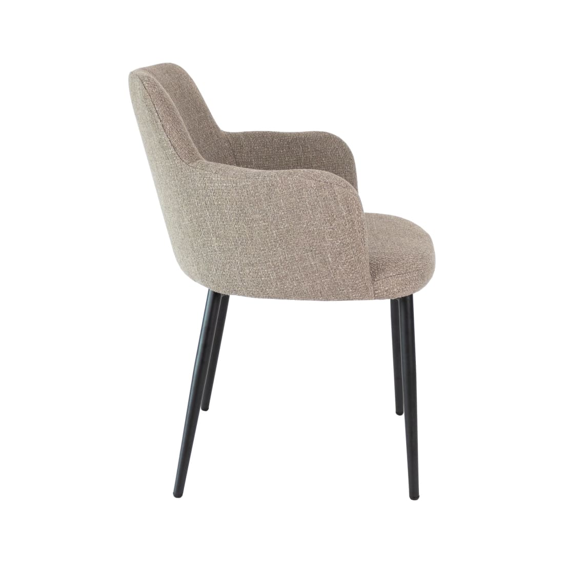 Kick Eetkamerstoel Emma Grijs - Eetkamerstoelen