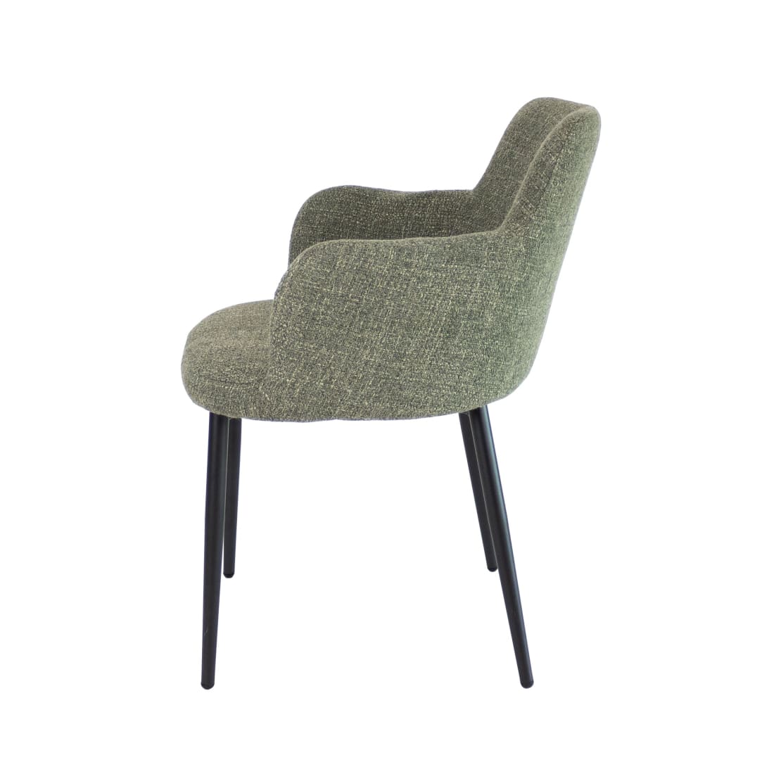 Kick Eetkamerstoel Emma Groen - Eetkamerstoelen