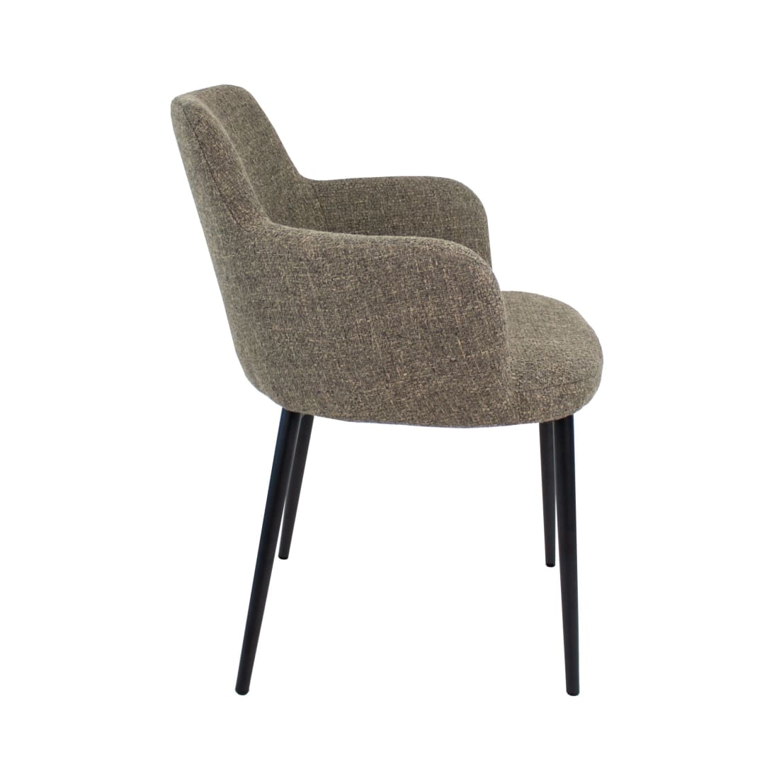 Kick Eetkamerstoel Emma Taupe - Eetkamerstoelen