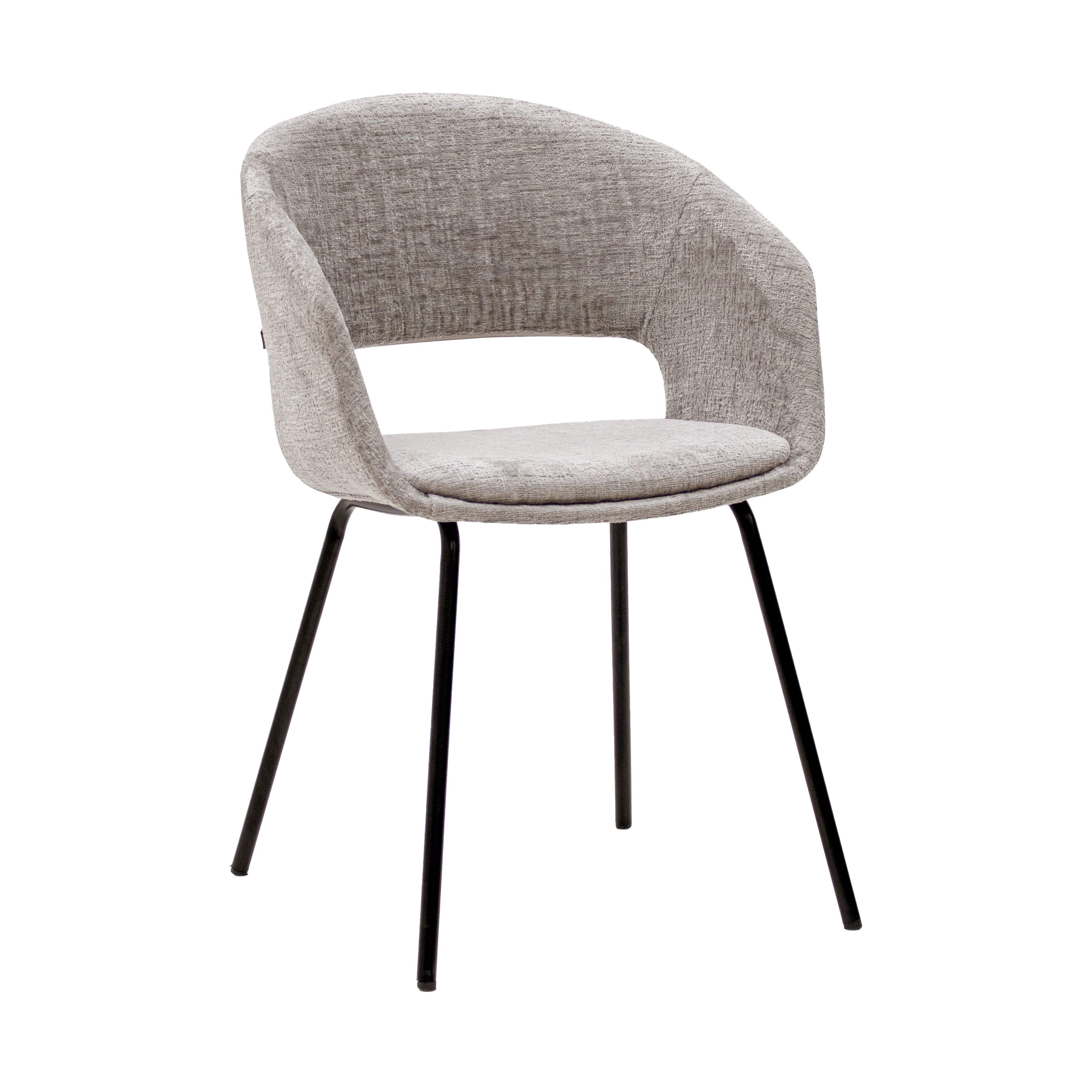 Chaise de salle à manger kick mette - gris