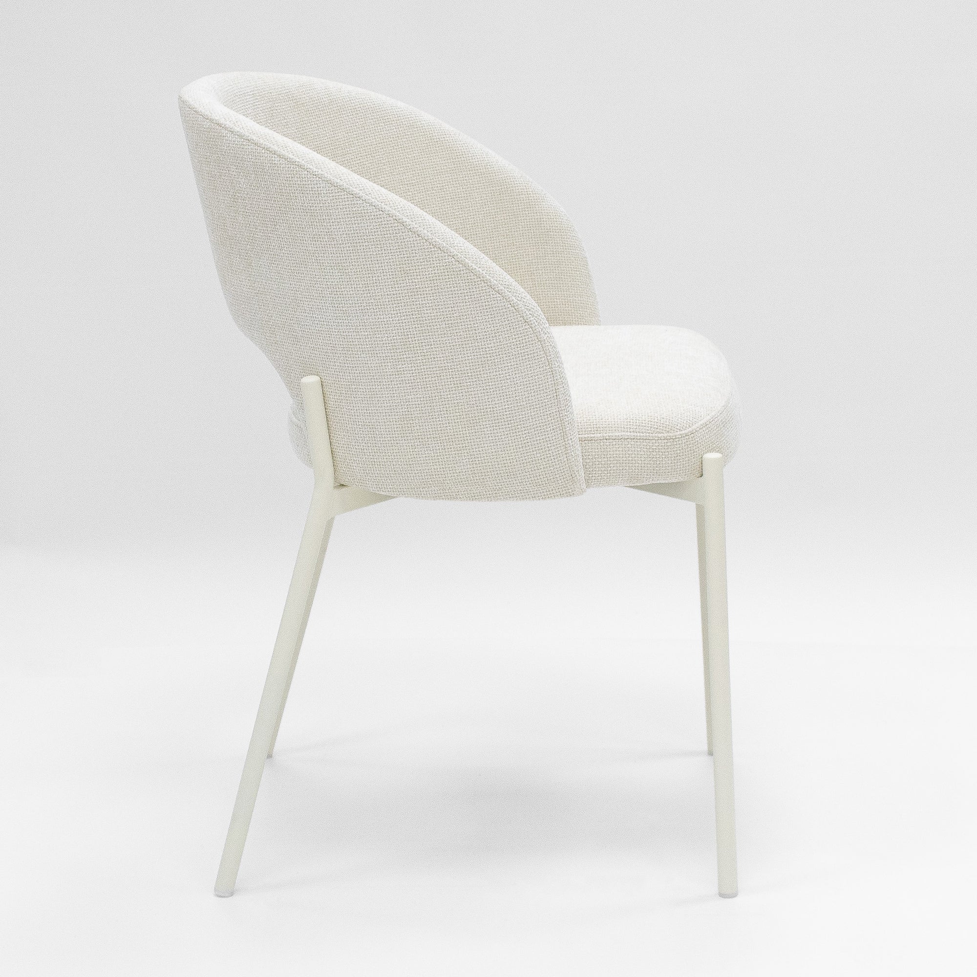Sample Sale - Kick eetkamerstoel Mitch - Crème