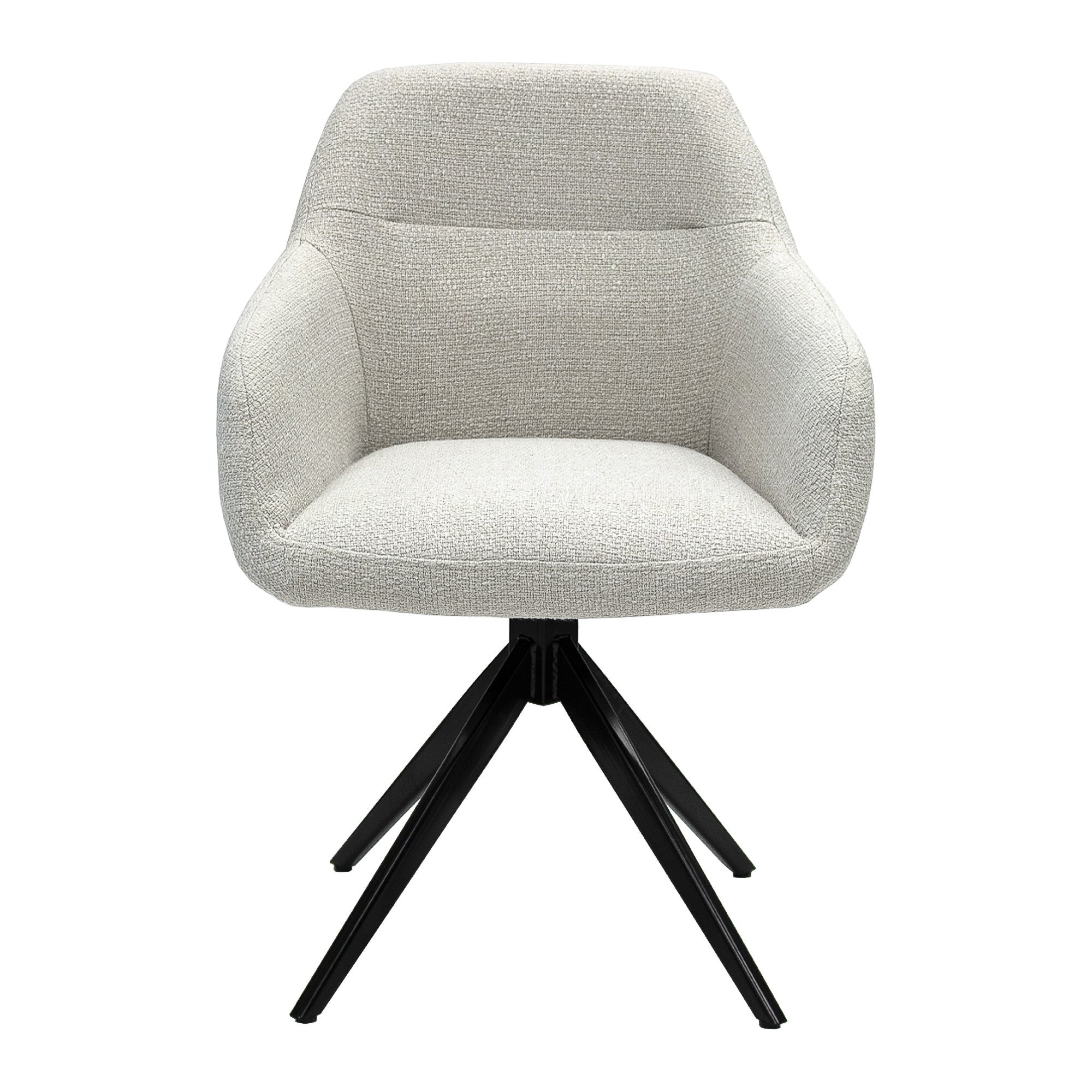 Kick Ravi turning chair - White
