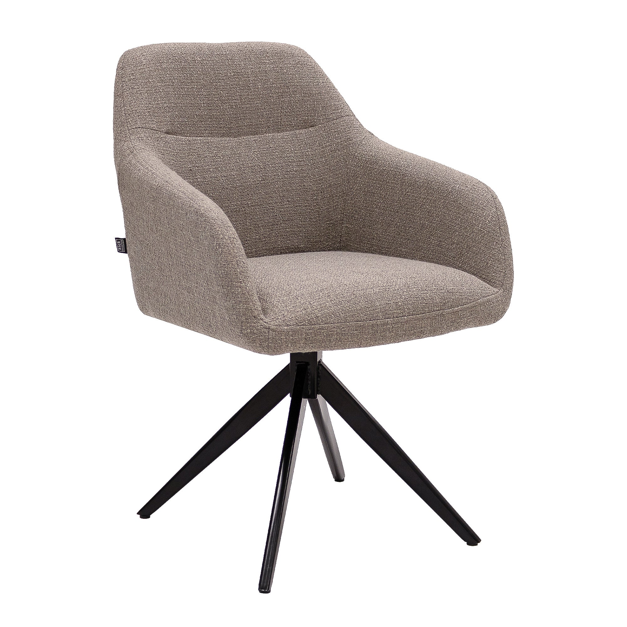 Kick Ravi turning chair - Gray