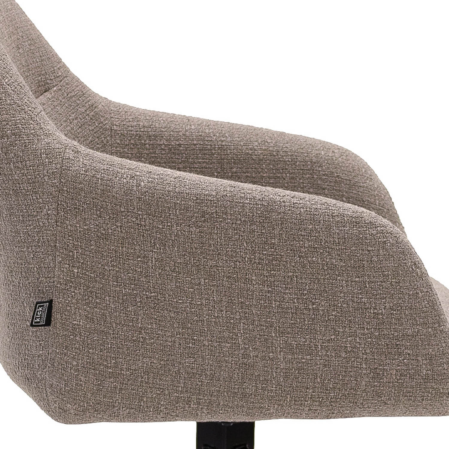 Kick Ravi turning chair - Gray
