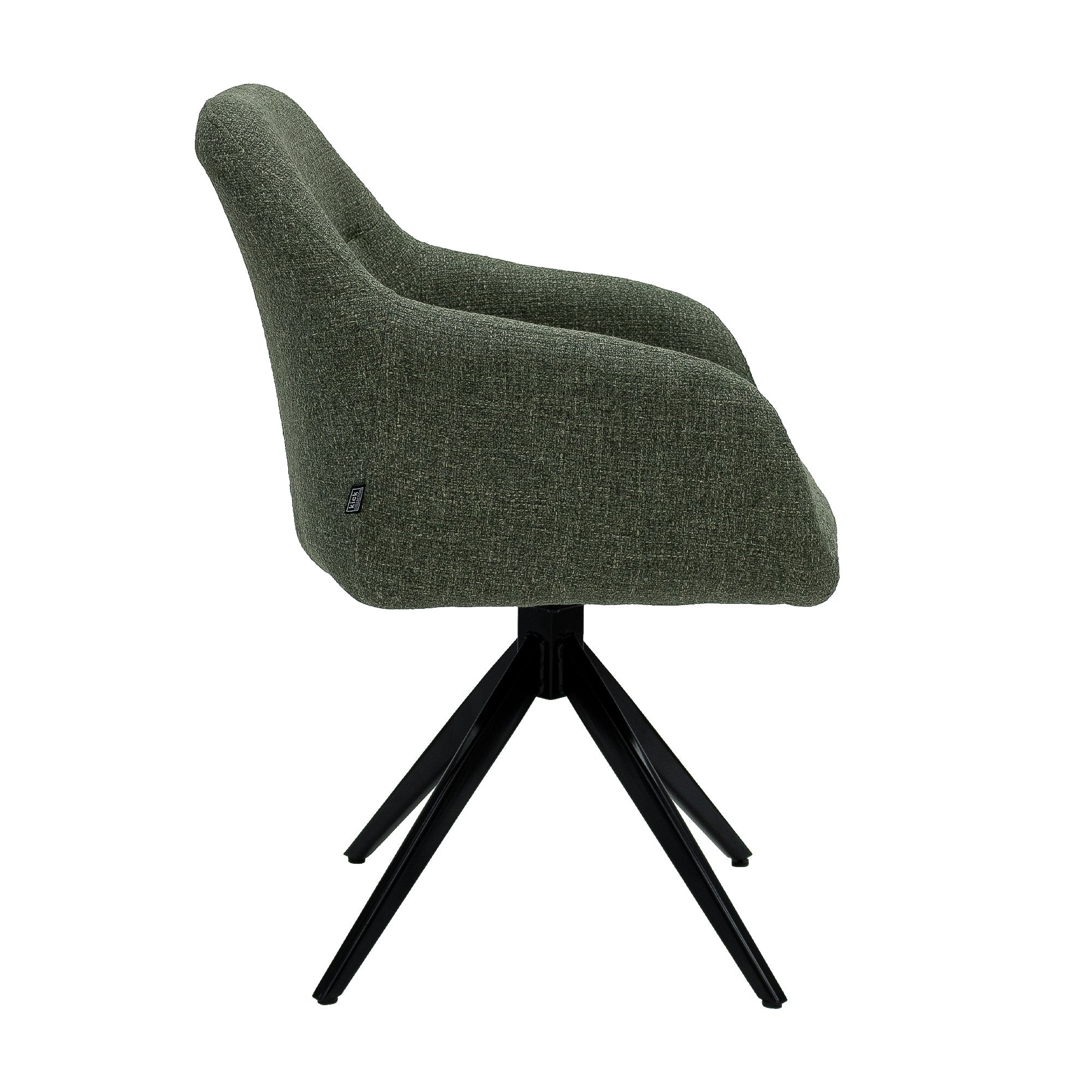 Kick Ravi rotary chair - Green