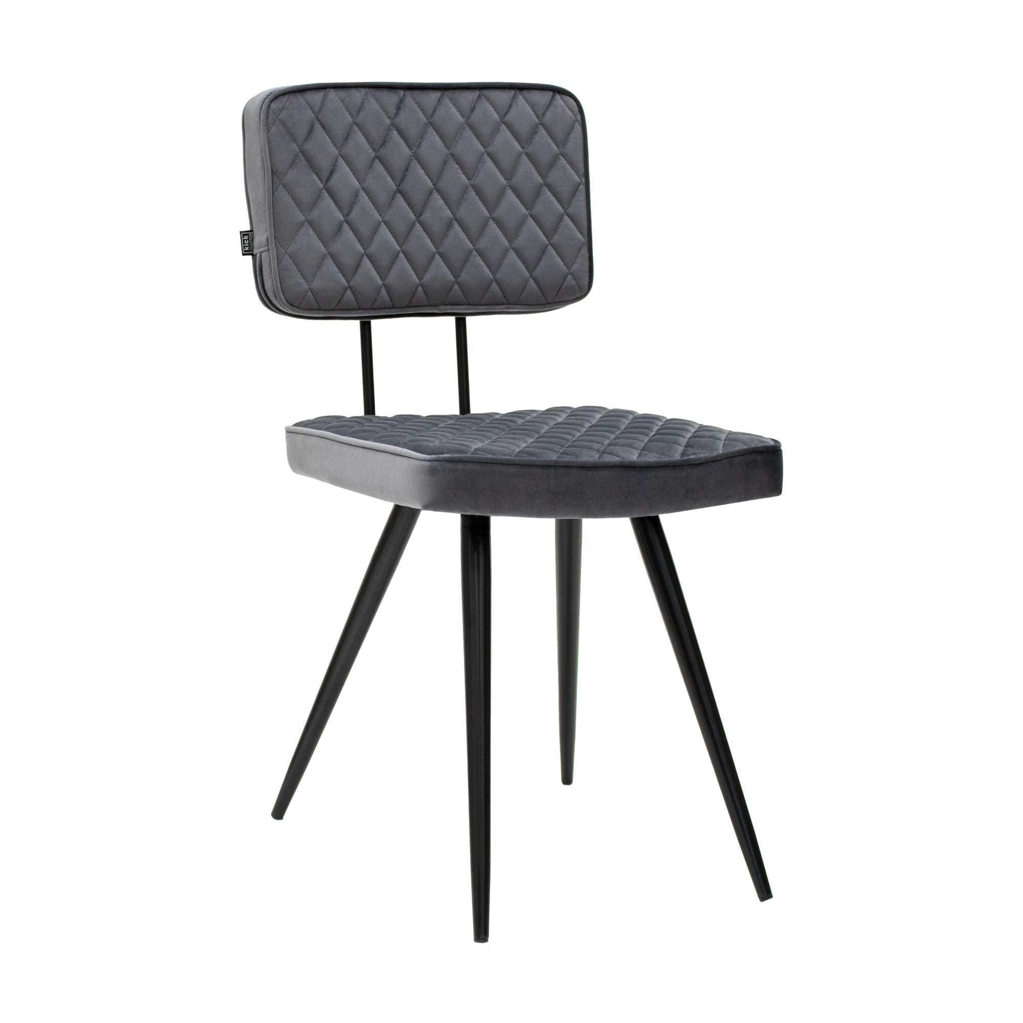 Kick Dining room chair Toby - Dark gray
