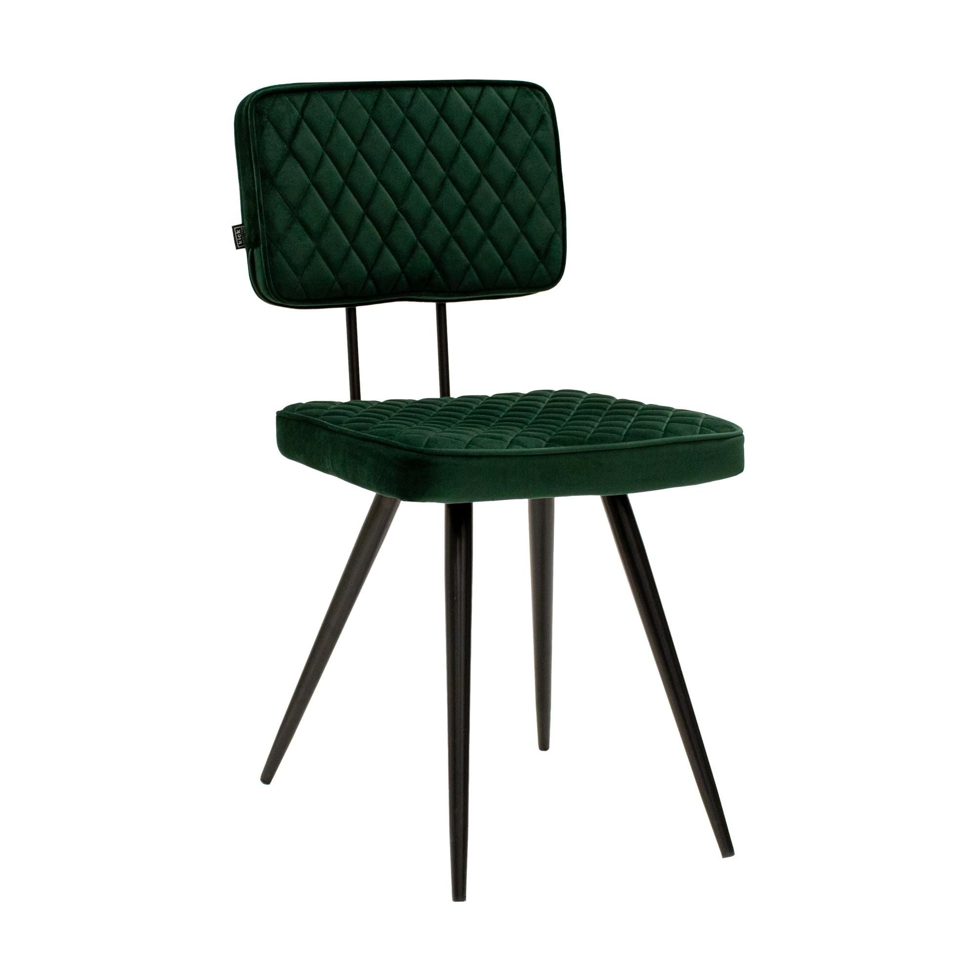 Kick Dining room chair Toby - Dark green