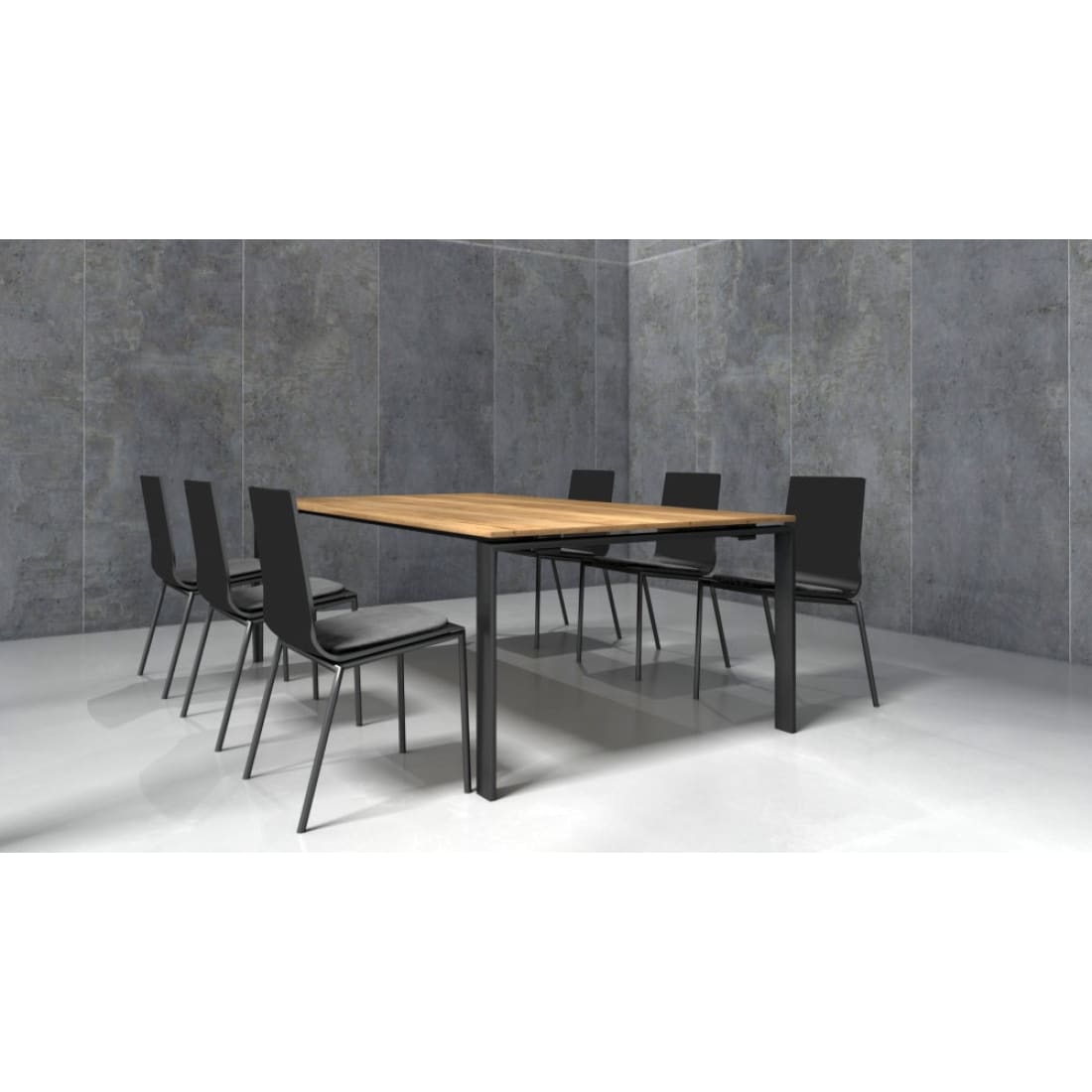 Manhattan Hudson Yards Vergadertafel 220x110cm