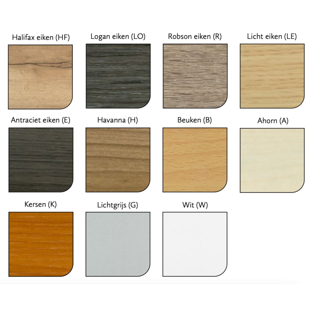 Manhattan Slim Vergadertafel 180x80cm 6 personen - Zwart