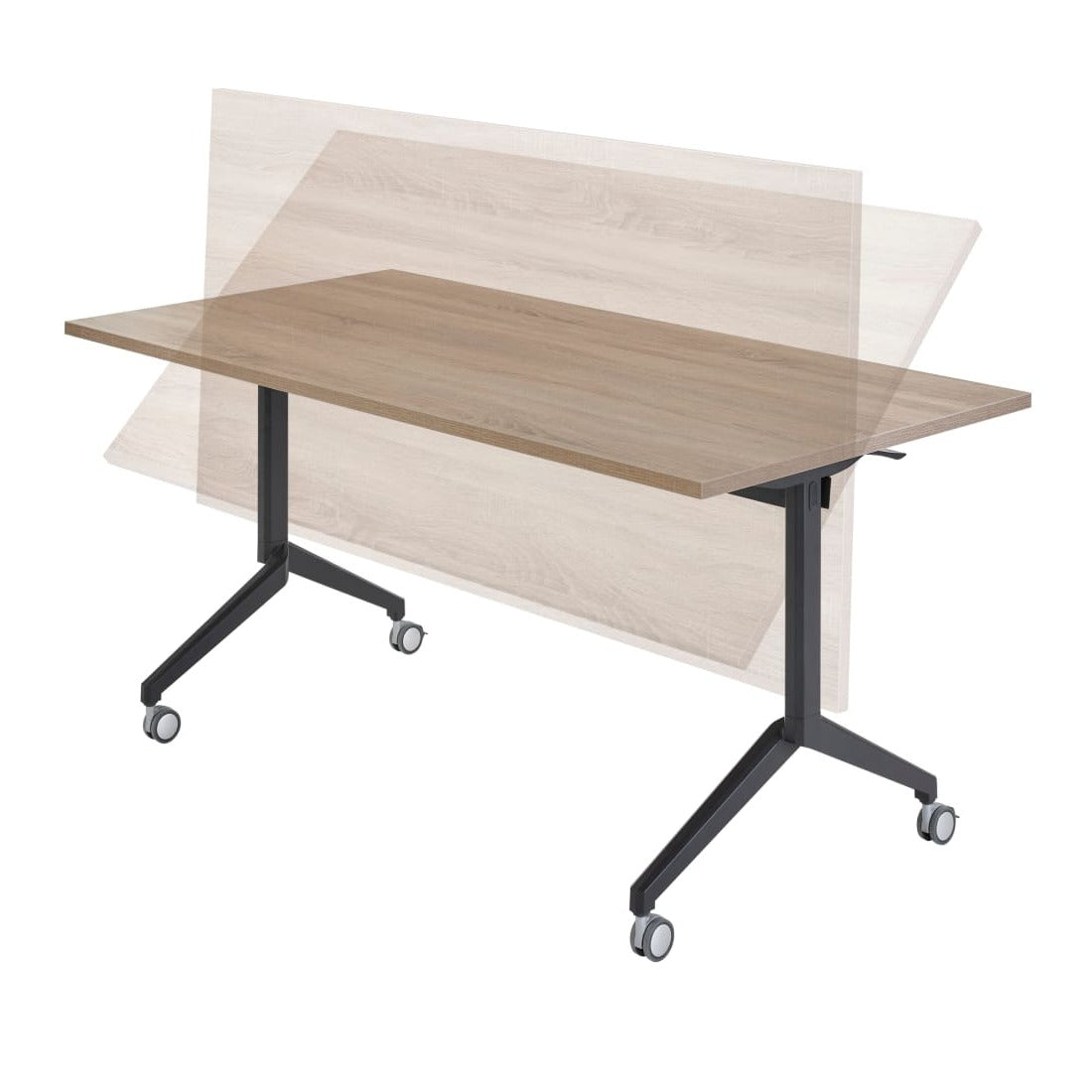 Manhattan Verrijdbare Klaptafel Office - Vergadertafel -
