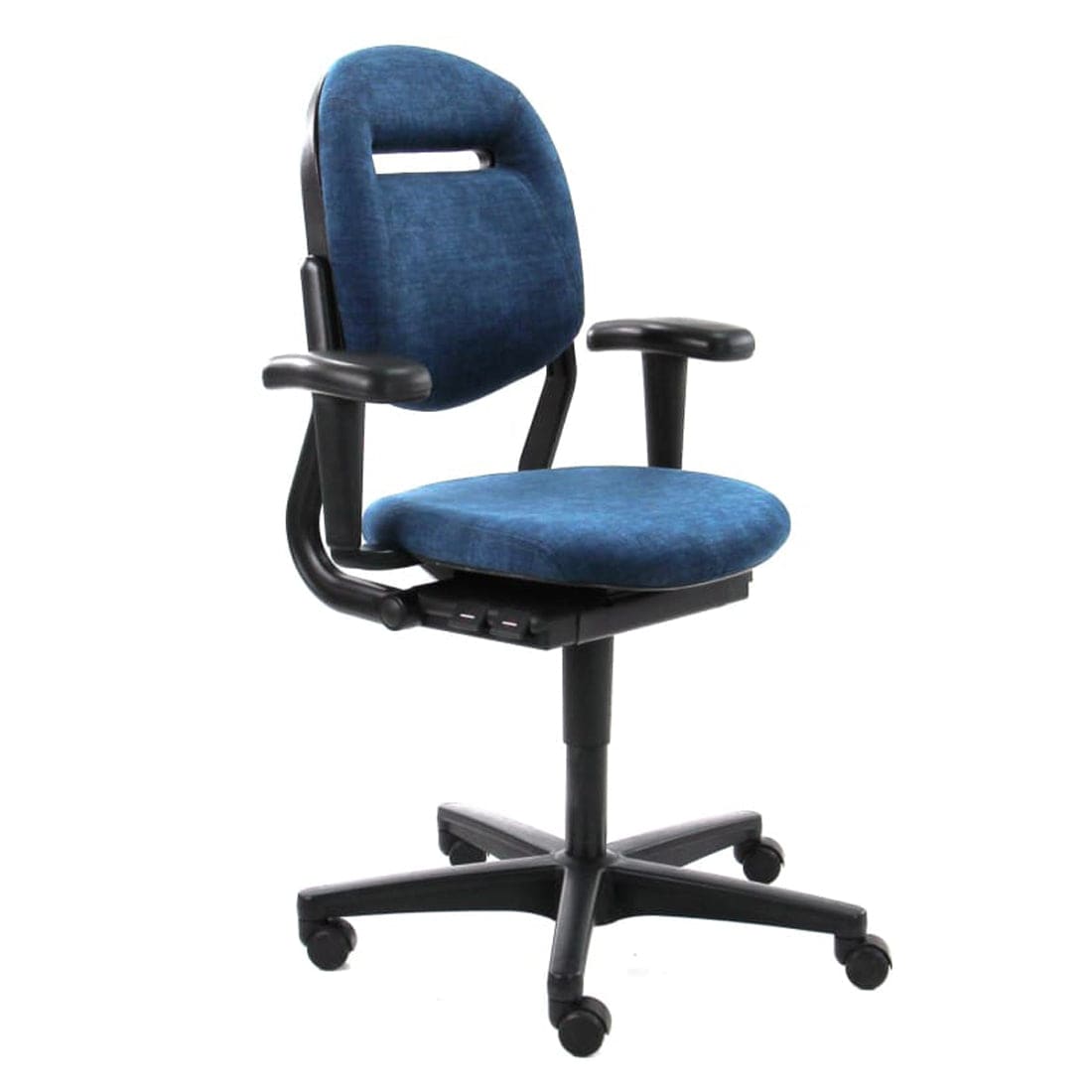 Refurbished Bureaustoel Ahrend 220 Denim Jeans Ergonomisch -