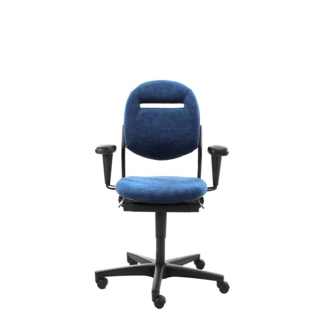 Refurbished Bureaustoel Ahrend 220 Denim Jeans Ergonomisch -