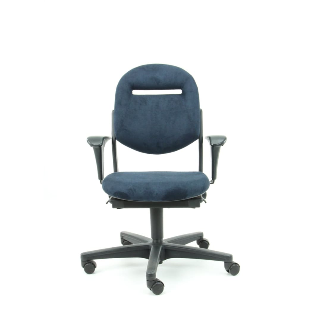 Refurbished Bureaustoel Ahrend 220 Regain Blauw Ergonomisch