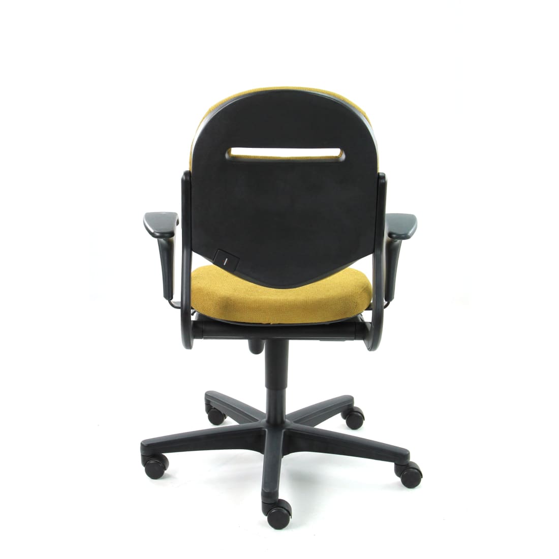 Refurbished Bureaustoel Ahrend 220 Regain Geel Ergonomisch -