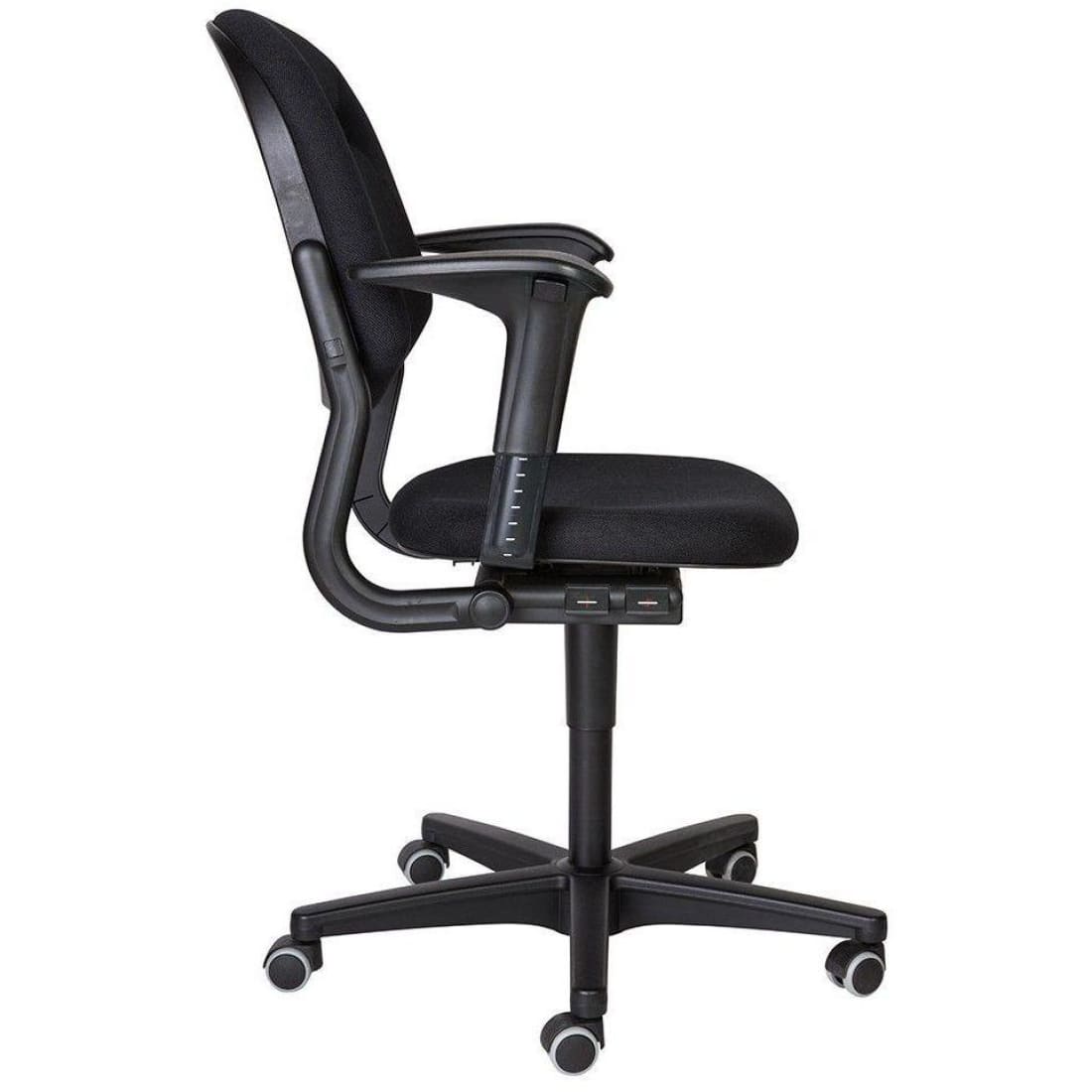Refurbished Bureaustoel Ahrend 220 Zwart Ergonomisch Design