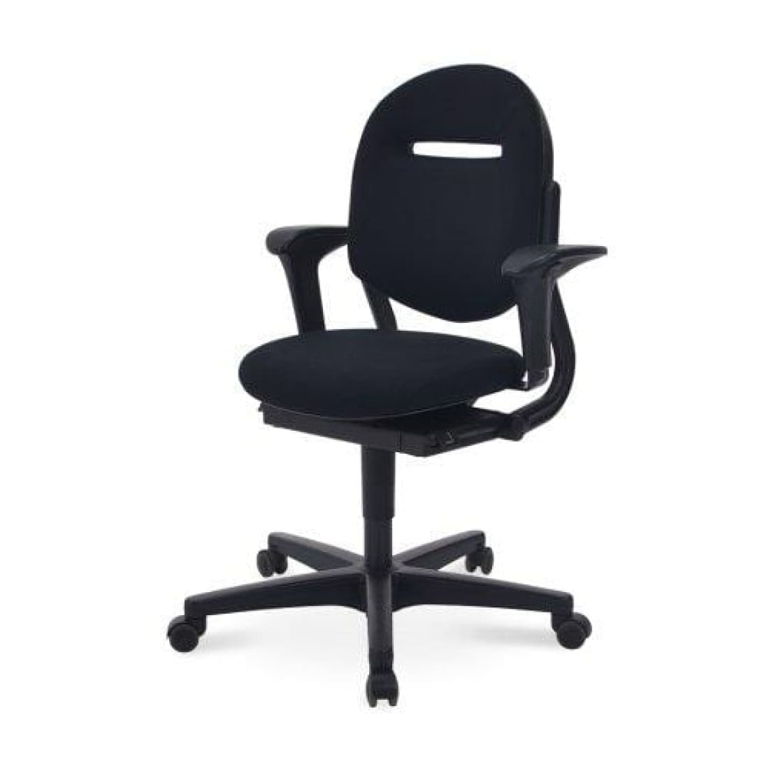 Refurbished Bureaustoel Ahrend 220 Zwart Ergonomisch Design