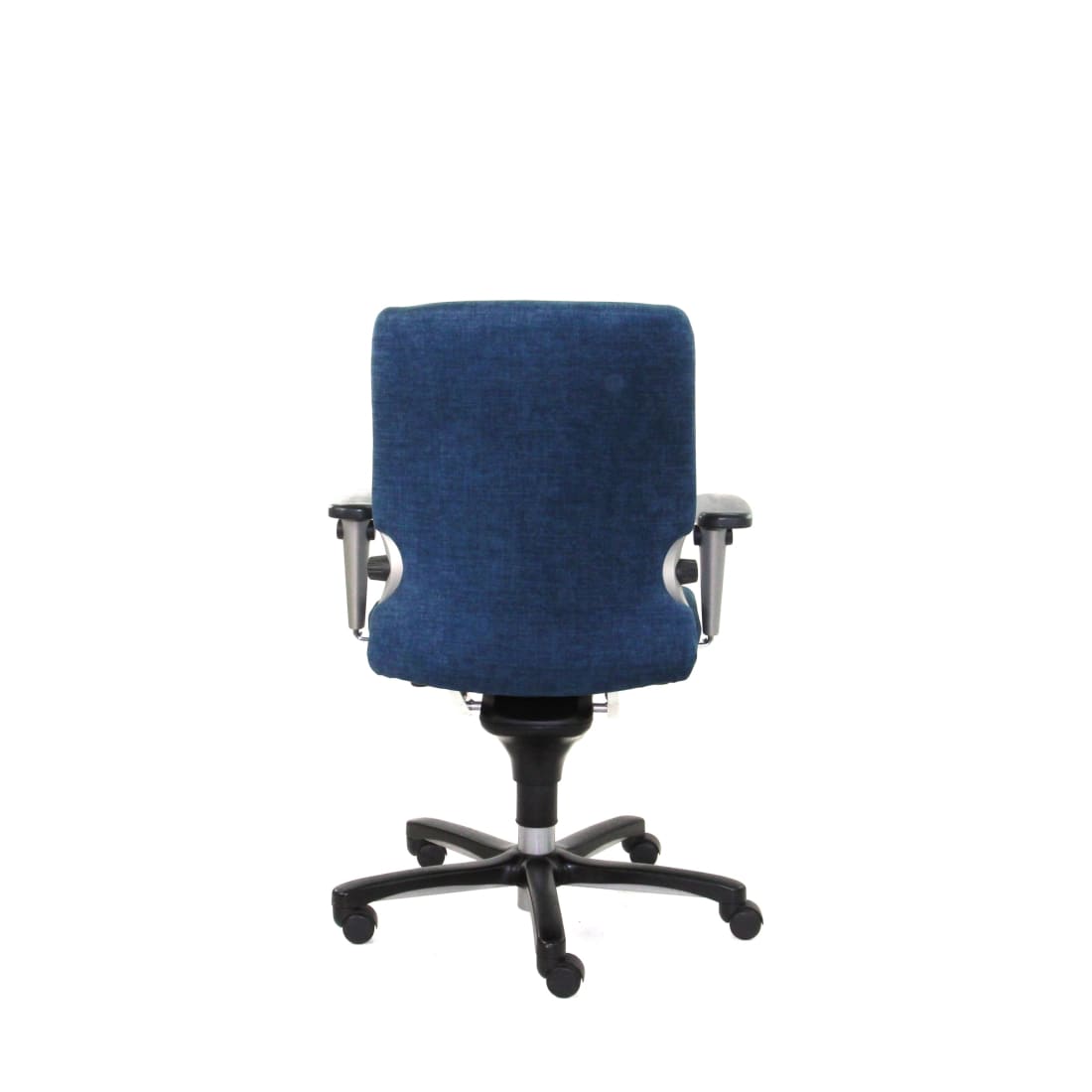 Refurbished Bureaustoel Denim Jeans Ergonomisch Comforto 77