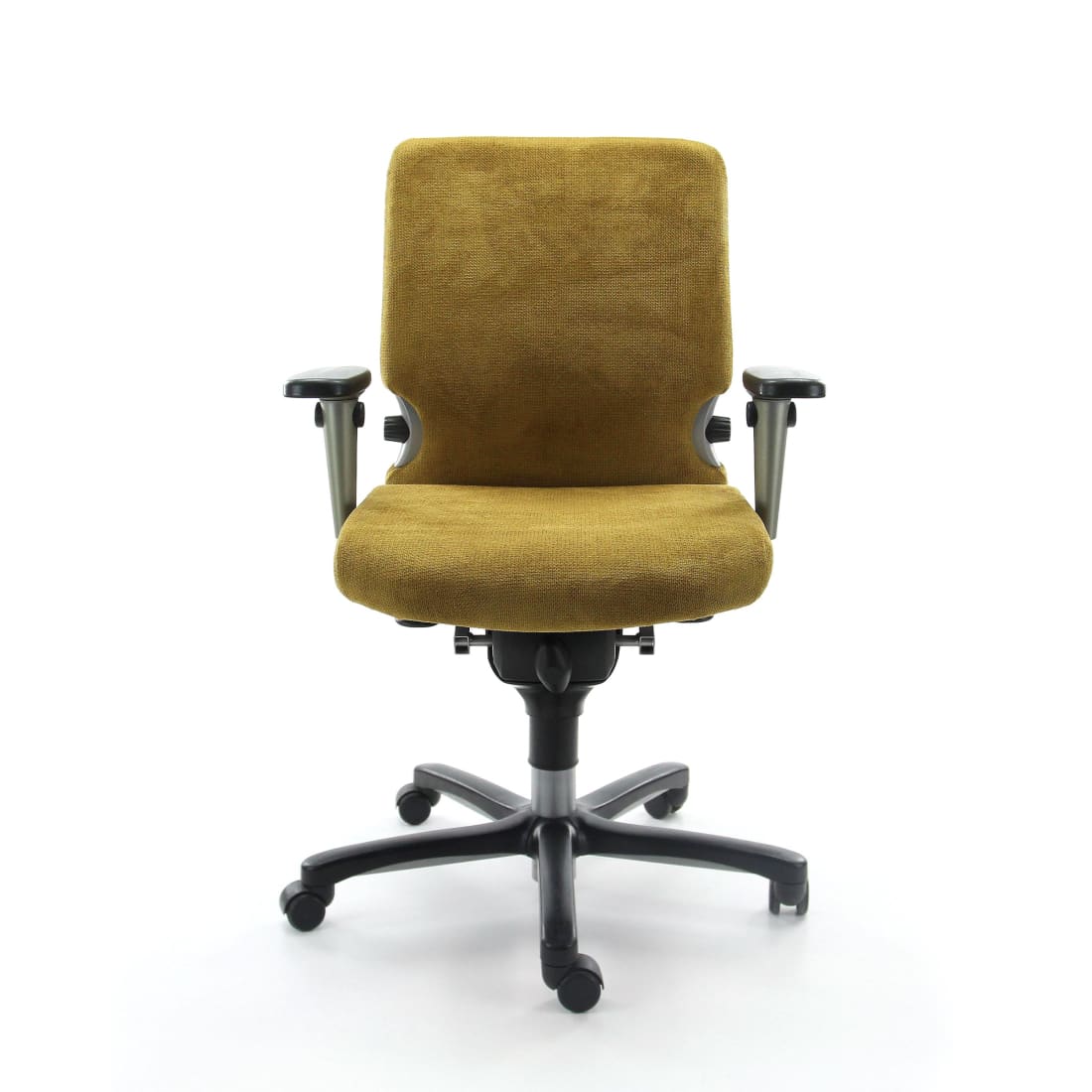 springen als resultaat Reageren Refurbished bureaustoel geel regain ergonomisch comforto 77 – Workliving