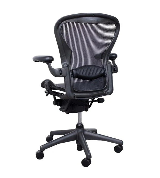 Refurbished Herman Miller Aeron "C" full options Bureaustoel