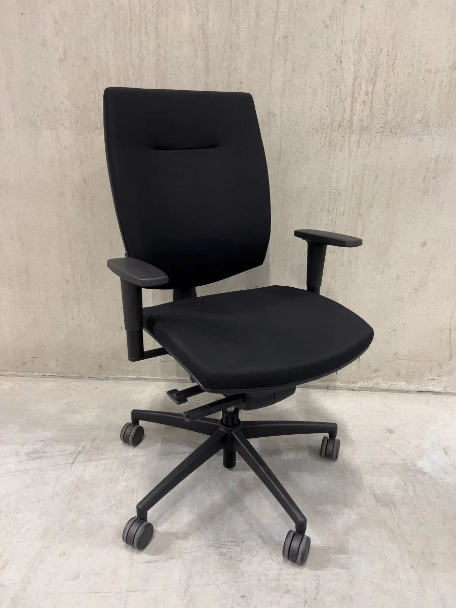 Outlet - Refurbished Bureaustoel D3 Comfort Zwart