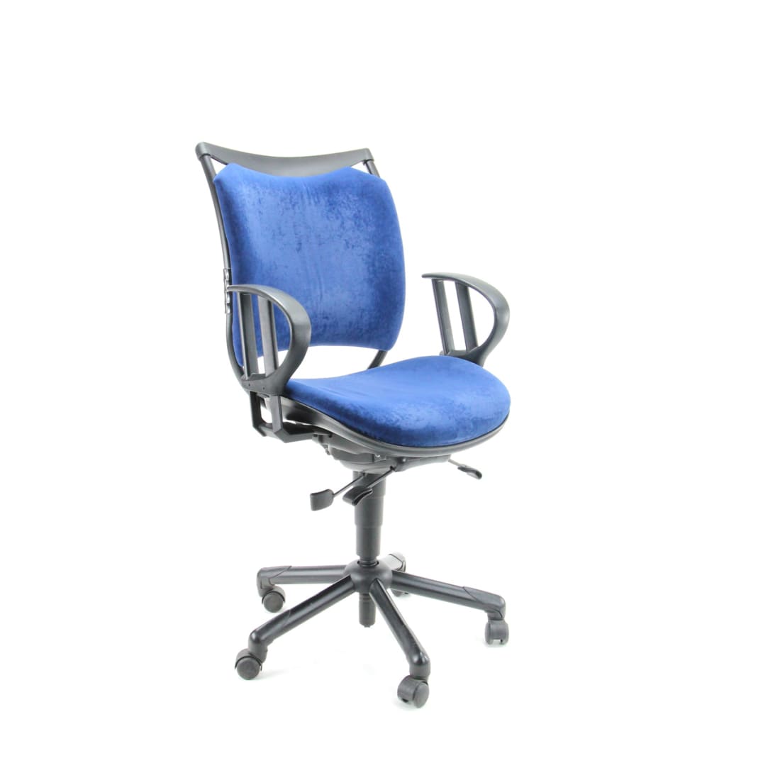Refurbished Bureaustoel Interstuhl Intros Blauw -