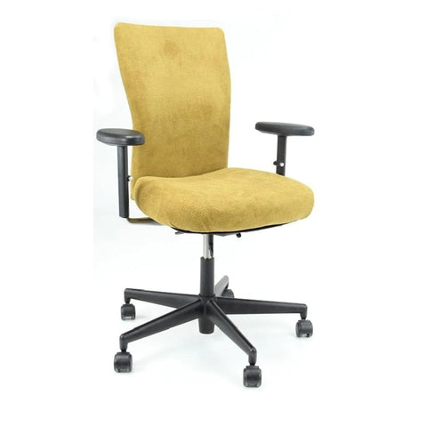 Refurbished Bureaustoel Vitra T-Chair - Regain Geel