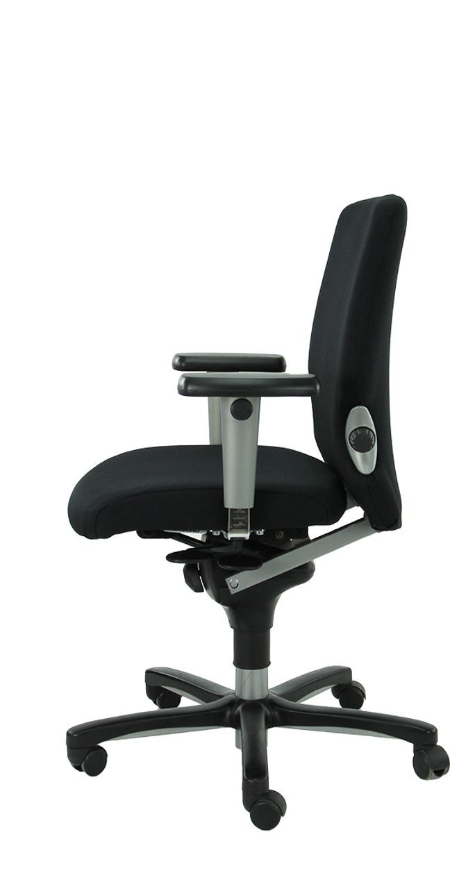 Refurbished Bureaustoel Zwart Ergonomisch Comforto 77 NPR1813