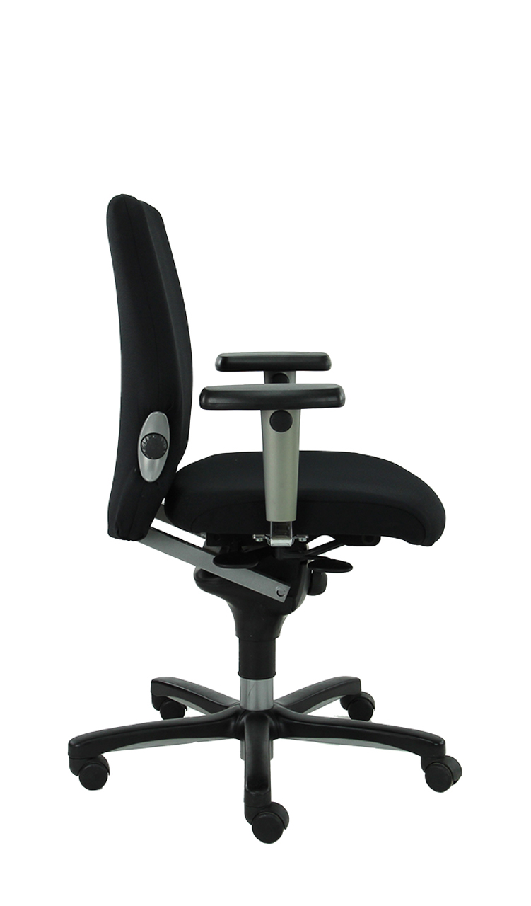 Refurbished Bureaustoel Zwart Ergonomisch Comforto 77 NPR1813