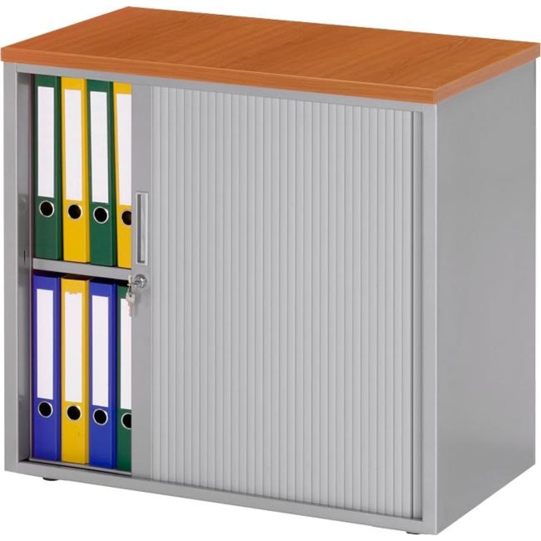 Roldeurkast New York Wit - 72x80x43cm - incl. 1 legbord -