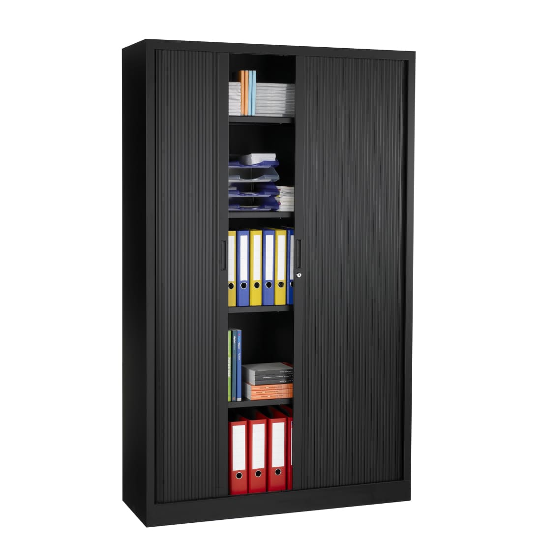 Manhattan Roldeurkast New York - 198x120x43cm - incl. 4 legborden