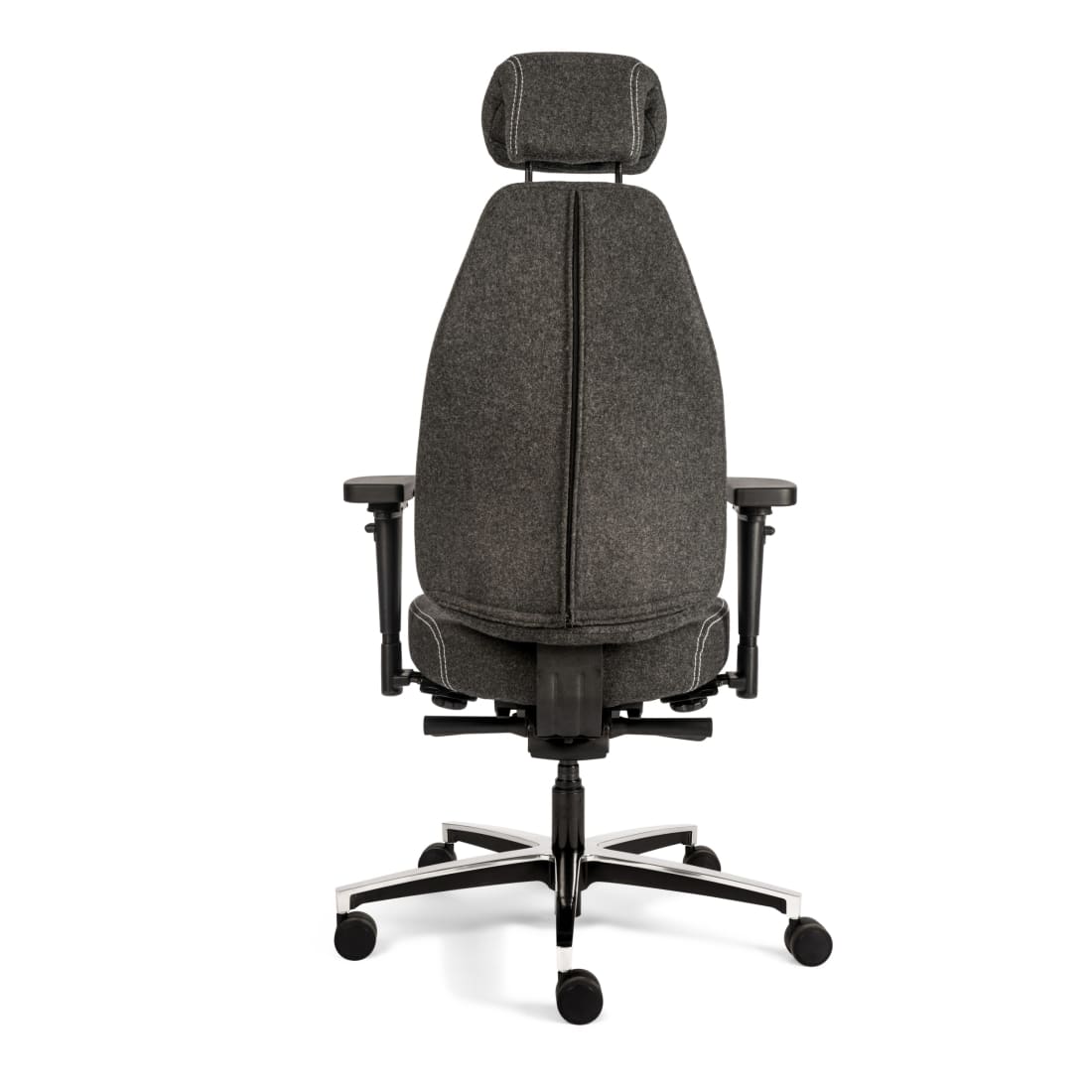 Sit And Move Therapod X Hoofdsteun Donkergrijs - Bureaustoel