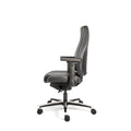 Sit And Move Therapod X Standaard - Bureaustoel Zwart Leder