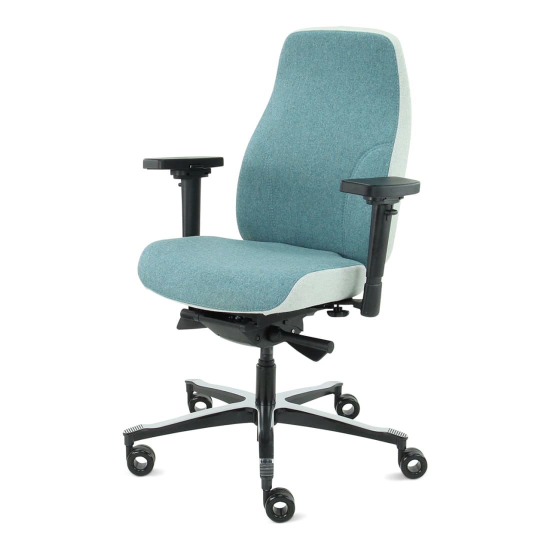 Sit And Move Therapod X2 Azure - Bureaustoel Facet Wol