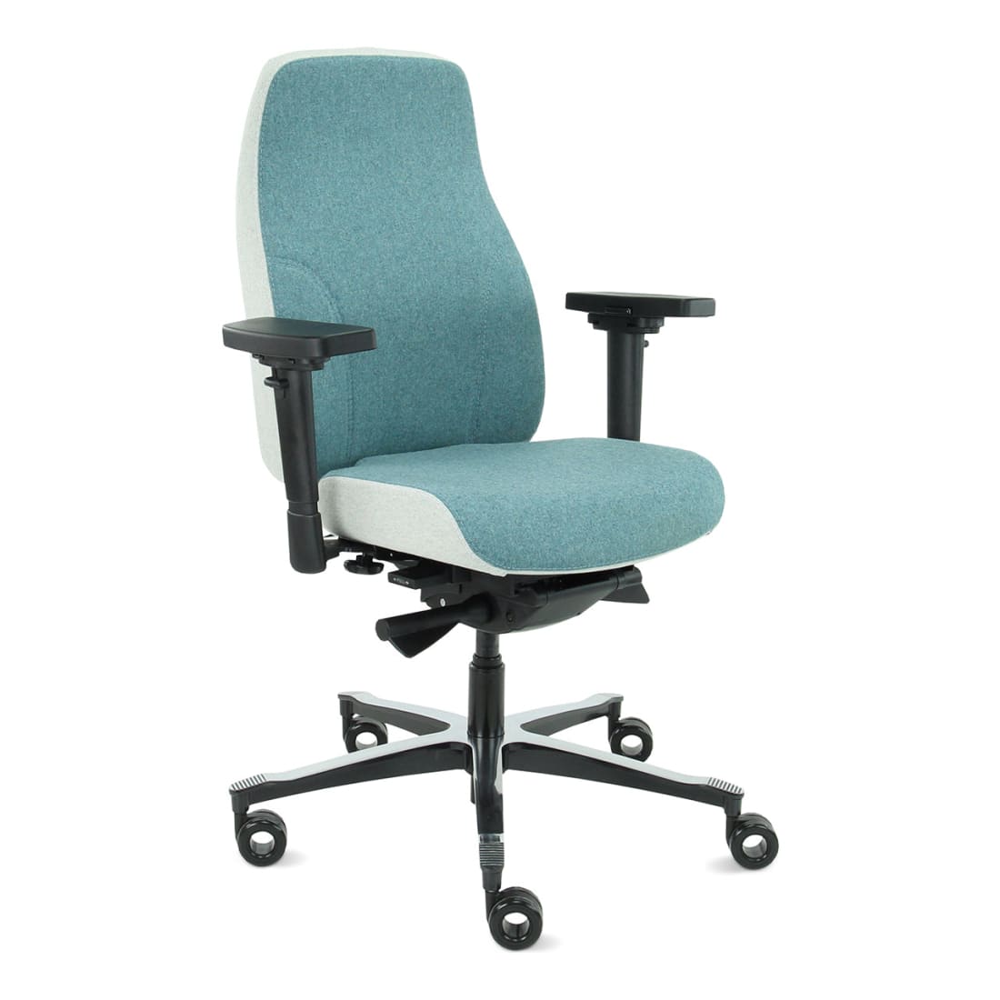 Sit And Move Therapod X2 Azure - Bureaustoel Facet Wol