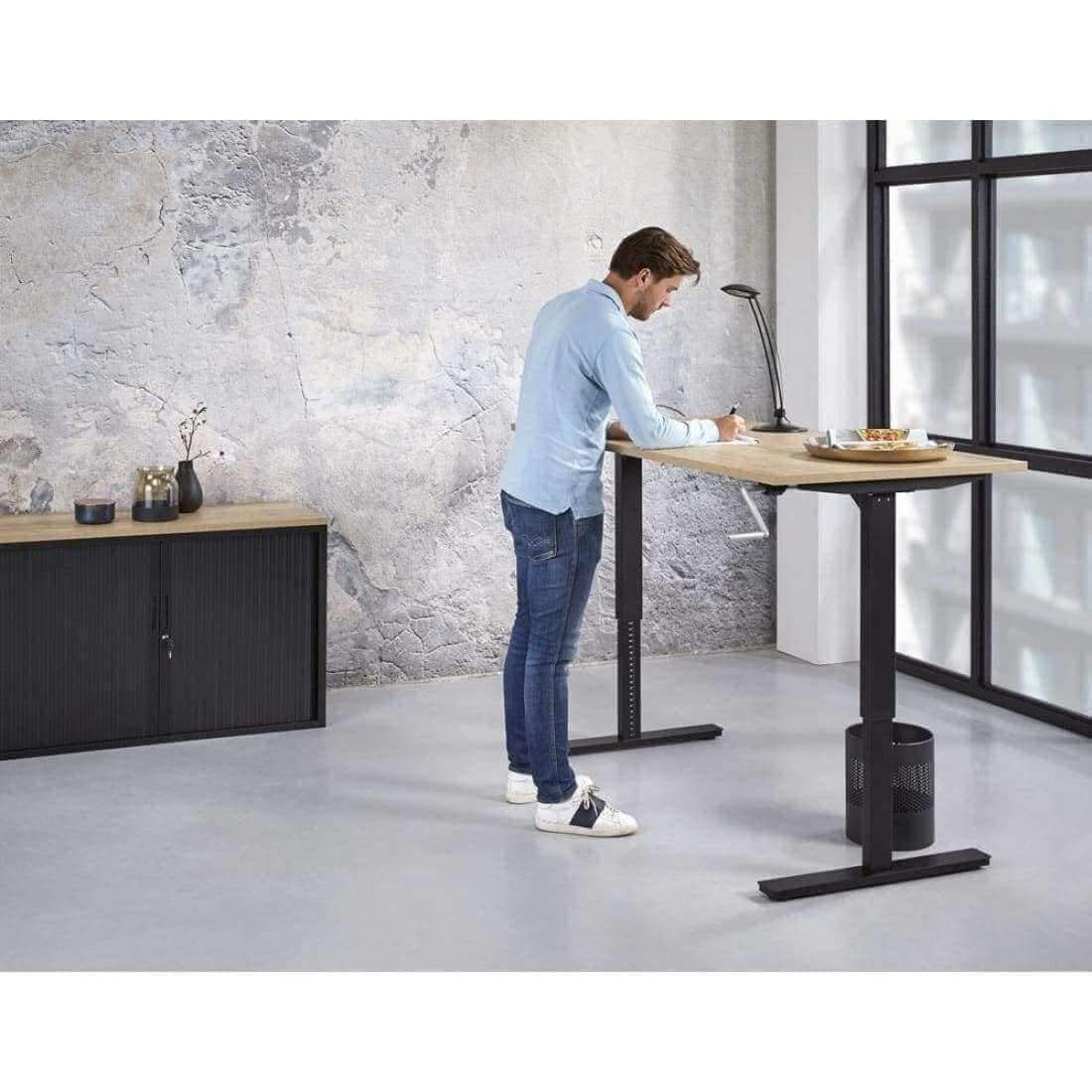 Verstelbaar Zit/Sta Bureau Ergonomisch Slinger Projectas Bureau Woonliving 