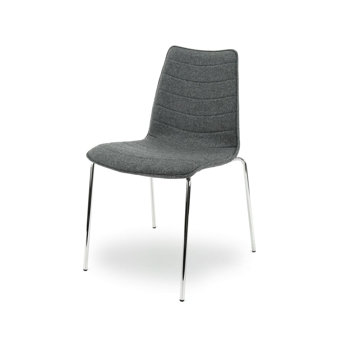 Vergaderstoel F40 - Middengrijs - Vergaderstoelen
