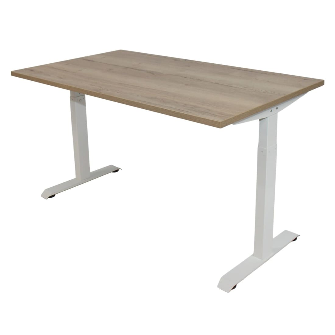 Verstelbaar Bureau 62-84cm Onderstel Wit (RAL9016) - 