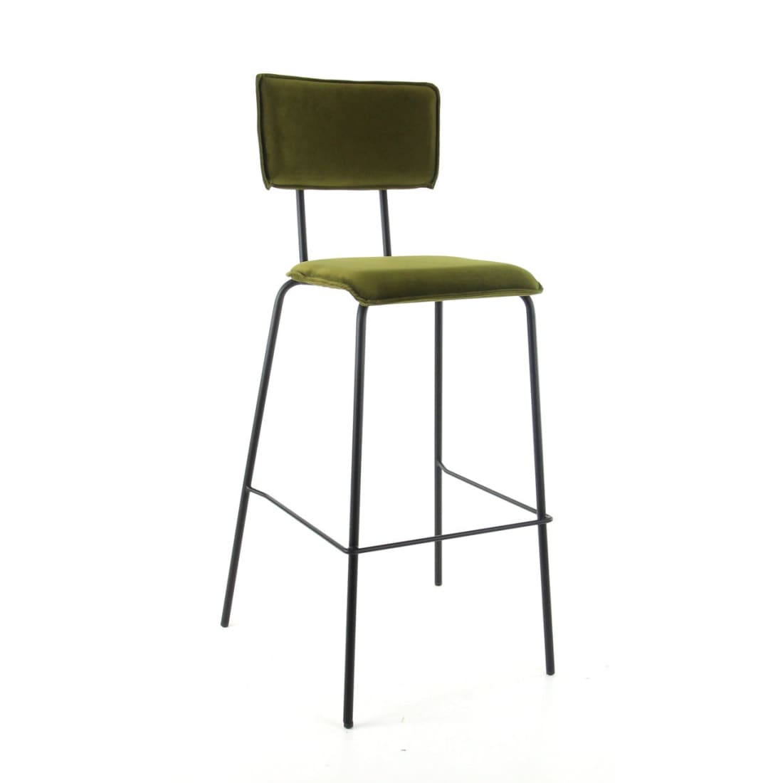 Workliving Barkruk Hoog Bo - Velvet Earth Army - Hoge