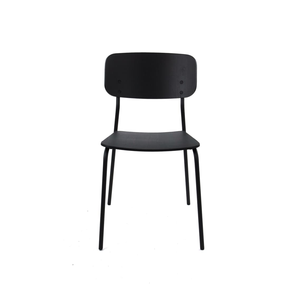 Workliving Bianca Eetkamerstoel - Houten Design Zwart Eiken
