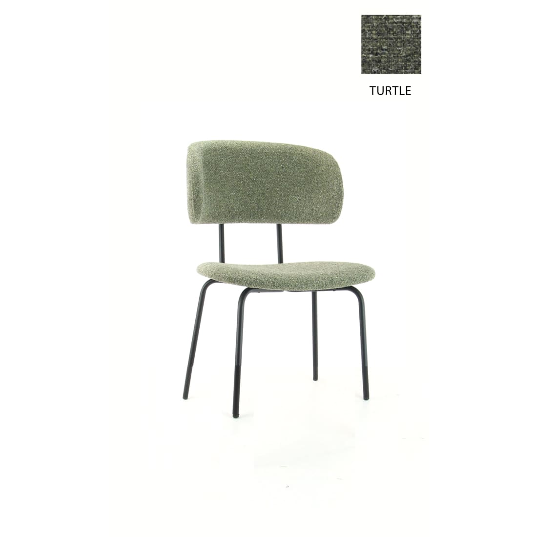 Workliving Eetkamerstoel Bo RS - Society Boucle Turtle -