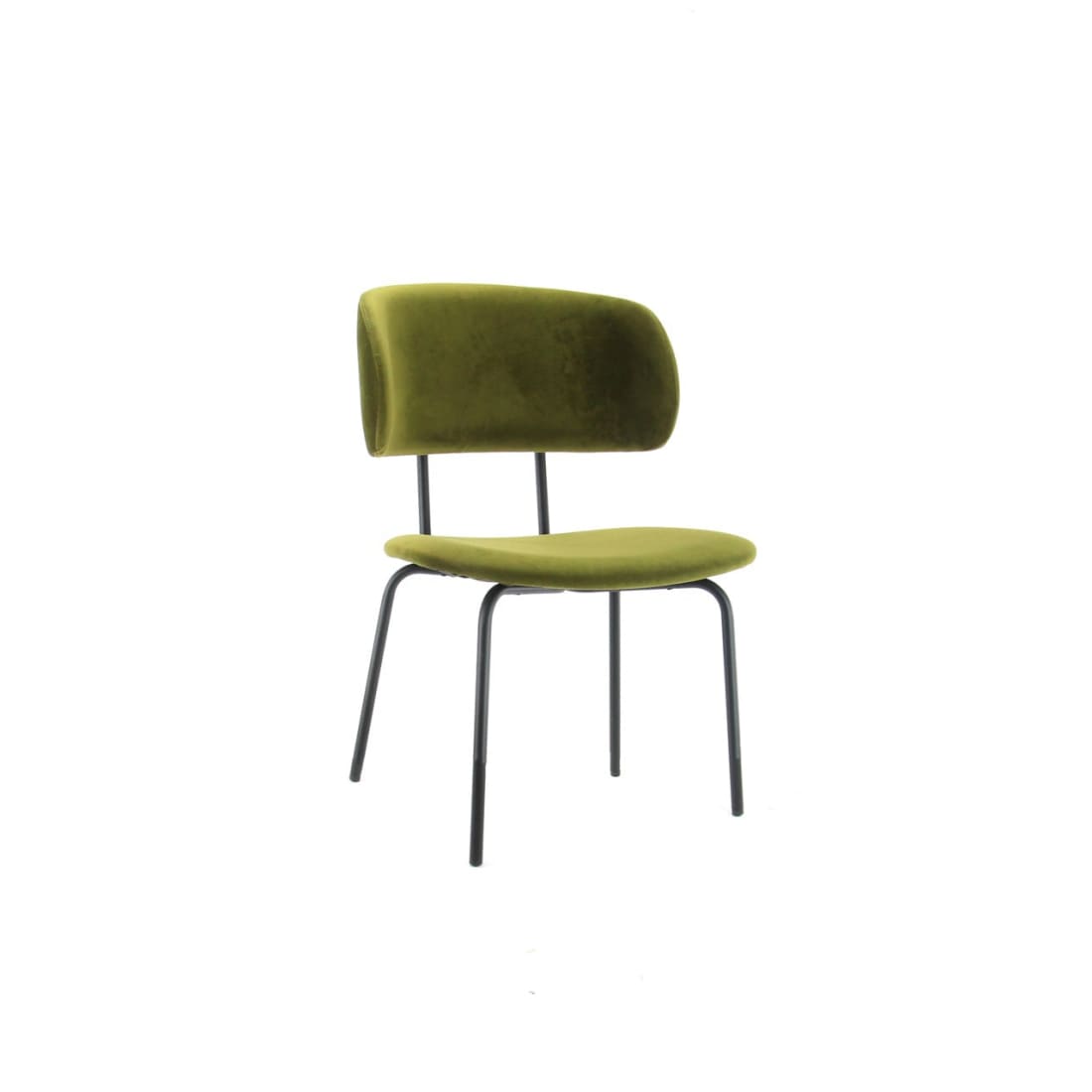 Workliving Eetkamerstoel Bo RS - Velvet Earth Army - Velvet