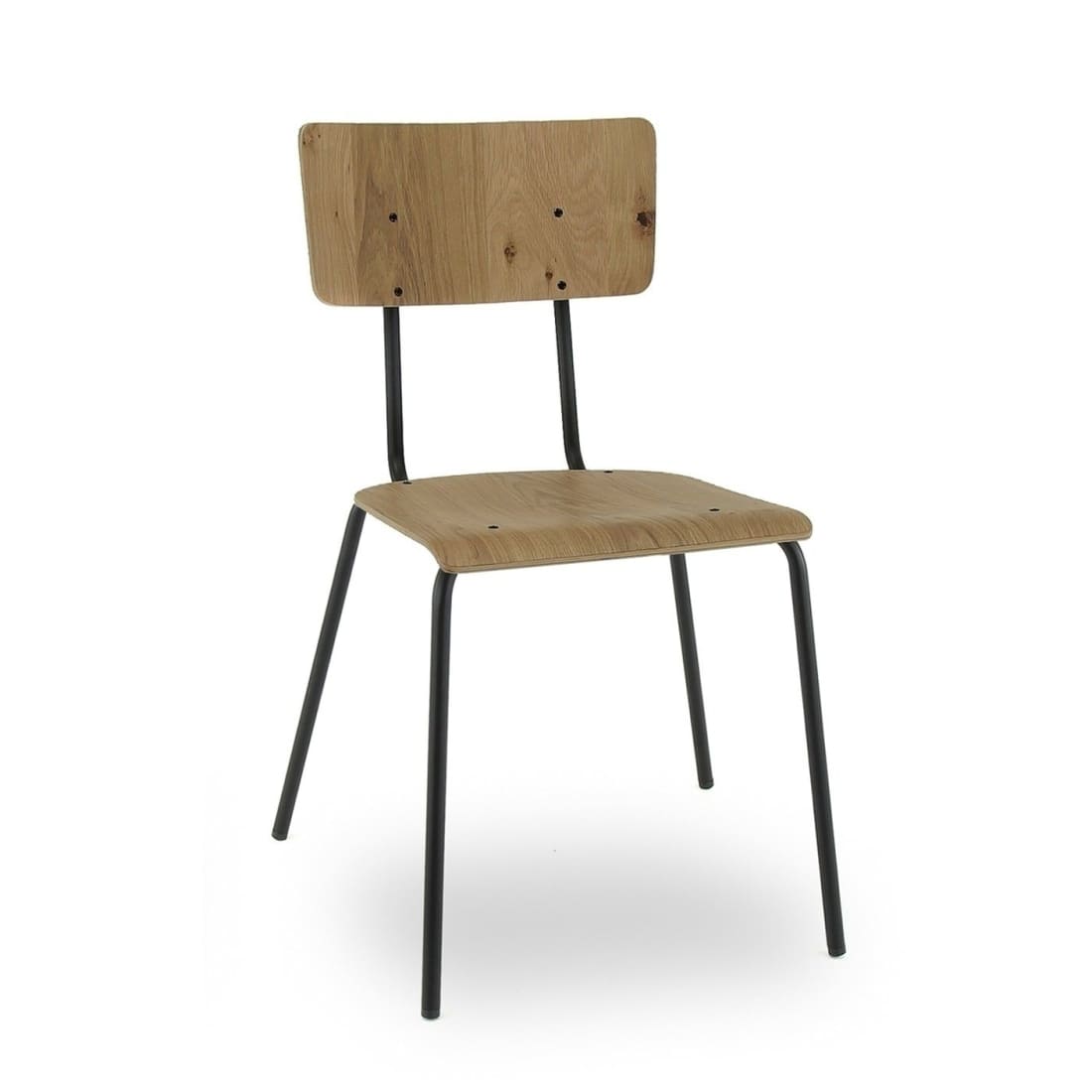Workliving Eetkamerstoel Houten Design Tressia - Houten