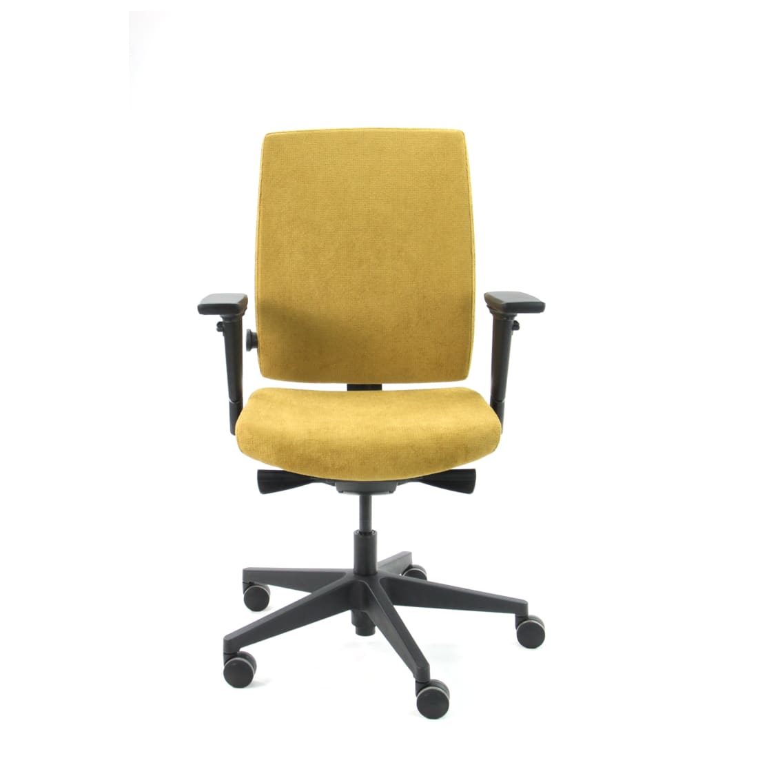 Workliving Eva Comfort Geel Regain - Bureaustoel Ergonomisch