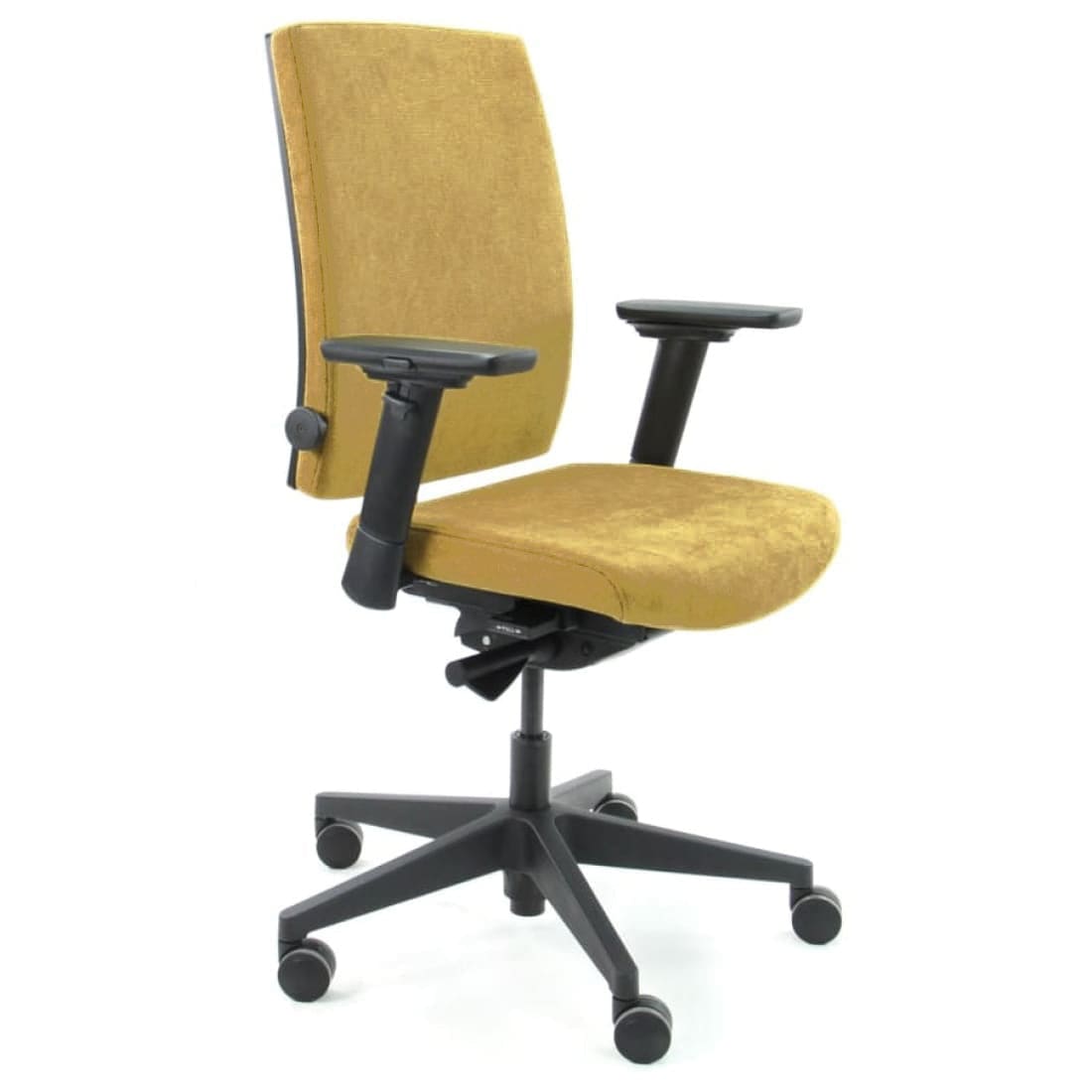 Workliving Eva Comfort Geel Regain - Bureaustoel Ergonomisch