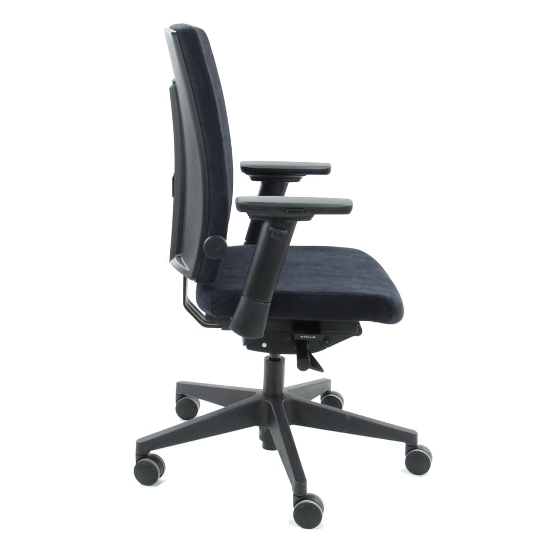 Workliving Eva Comfort Zwart Regain - Bureaustoel