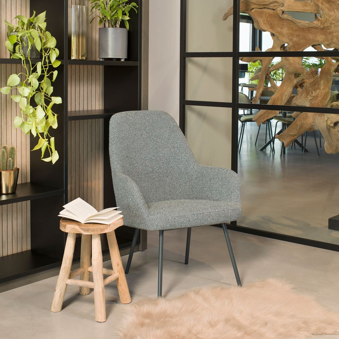 Workliving LoLa Fauteuil Lounge Vierpoot Mix & Match