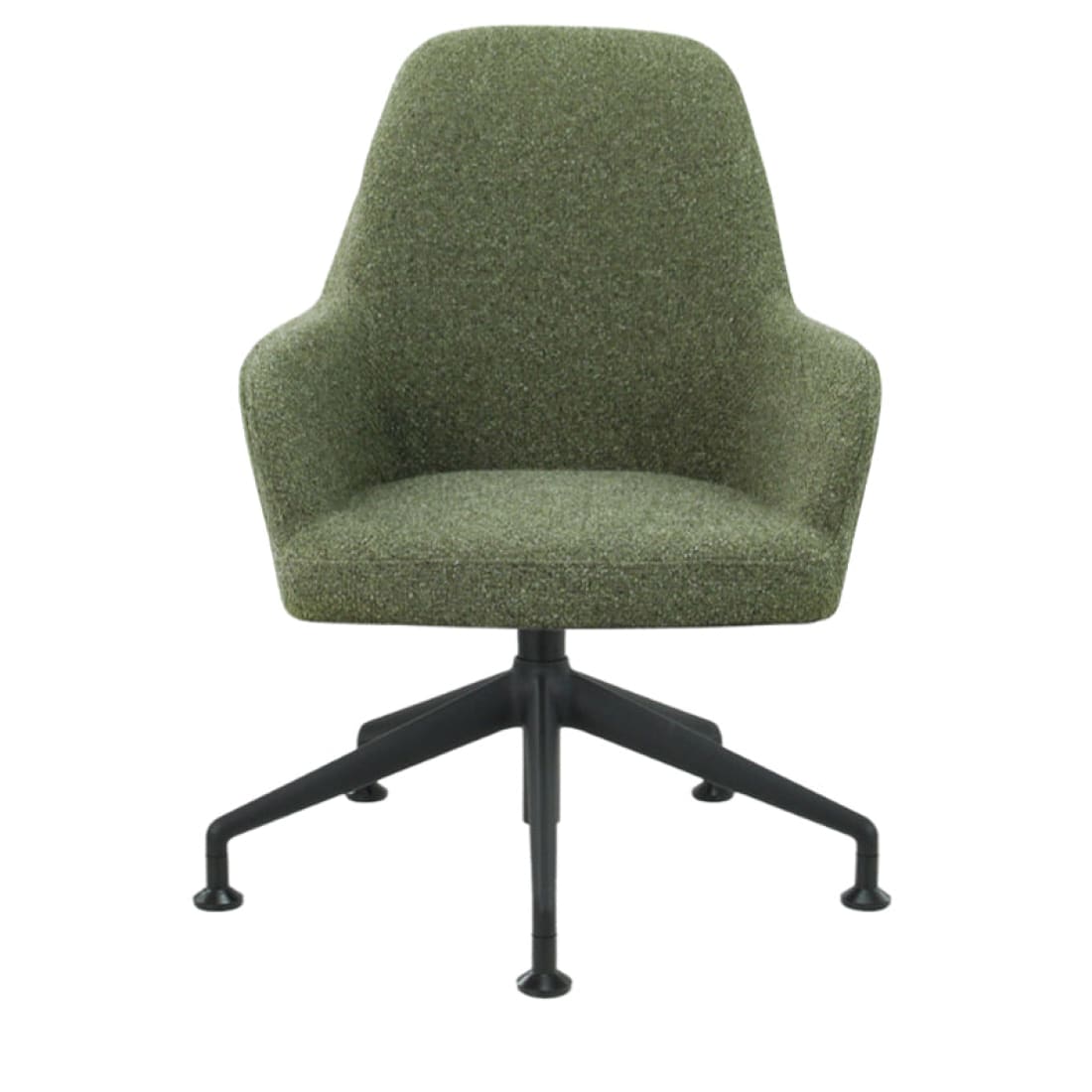 Workliving LoLa Fauteuil Lounge Vijfpoot Zwart Mix & Match